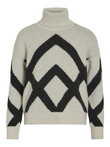 Vila Vicille rollneck l/s jacquard knit