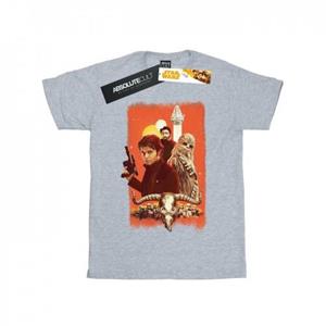 Star Wars Mens Solo Trio Paint T-Shirt