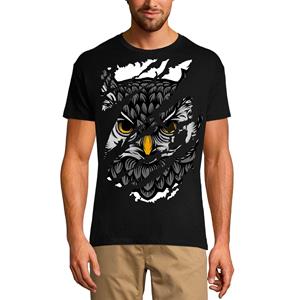 Ultrabasic Heren gescheurd T-shirt Uil - Night Bird Vintage shirt voor heren