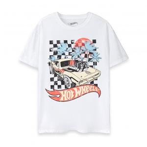Hot Wheels heren zonsondergang T-shirt