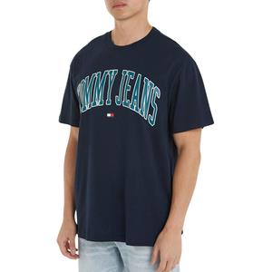 TOMMY JEANS T-shirt TJM REG POPCOLOR VARSITY TEE EXT