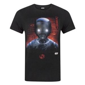 Star Wars Mens Rogue One K2S0 Robot T-Shirt