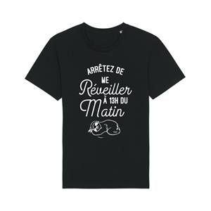 Enkr Heren T-shirt - STOP MET WAKKER WORDEN OM 13.00 uur IN DE OCHTEND