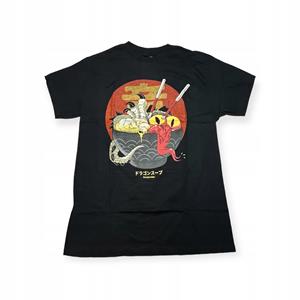 Outletup-clothes Koszulka T-shirt męski okrągły dekolt SPENCER'S NADRUK L