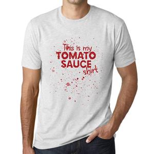Ultrabasic  Homme T-shirt Graphique Dit is mijn tomatensausshirt