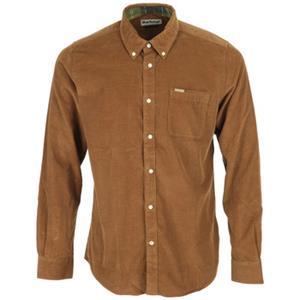 Barbour Tailored fit ribcordoverhemd met borstzak, model 'Ramsey'