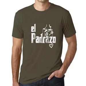 Ultrabasic Hombre Camiseta Grafico T-shirt El Padrazo Imprime Lettres Noel Cadeau