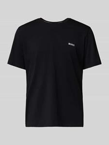 Boss T-shirt met logodetail, model 'MIX&MATCH'