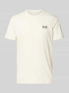 EA7 Emporio Armani T-shirt met labelprint