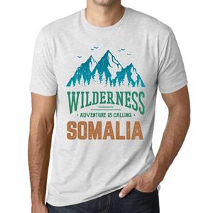 Ultrabasic  Homme Graphique T-shirt Grafische T-shirt Wildernis SOMALIË Witte rook