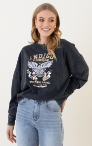 The Musthaves Rebels Trui Stone Wash