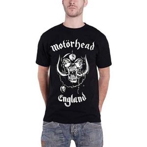 Pertemba FR - Apparel Motorhead Unisex volwassen Engeland rugprint T-shirt L zwart