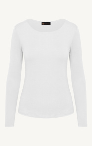 The Musthaves Essence Long Sleeve Round Neck Ecru