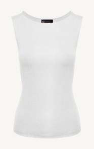 The Musthaves Essence Top Round Neck Ecru