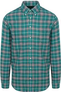 Steppin' Out Flanel Overhemd Ruit Groen