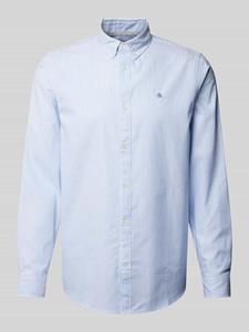 Scotch and Soda Overhemd Streep Lichtblauw