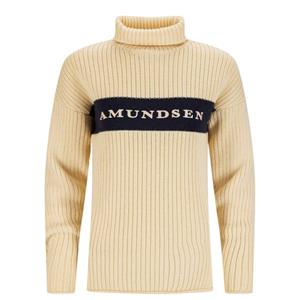 Amundsen Sports  Women's Heroes Ski Turtle Neck - Wollen trui, beige