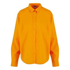 Urban Classics Dames linnen oversized shirt