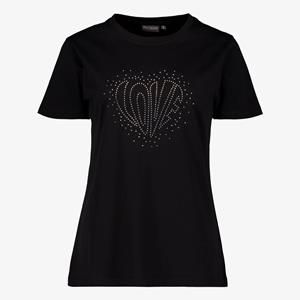 TwoDay dames T-shirt met strass steentjes