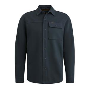 PME Legend Male Overhemden Psi2411254 Long Sleeve Shirt Waffle Double Fa