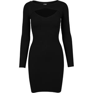 Urban Classics Dames uitgesneden jurk