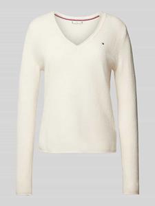 Tommy Hilfiger Gebreide trui SOFT WOOL V-NK SWEATER