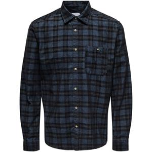 Only & Sons Onsnelson reg yarn dye cord check l