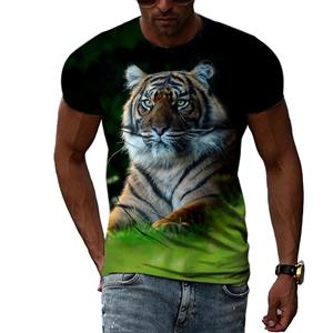 ETST WENDY 05 Zomer Trend Dier Tijger Symbool 2022 Grafische T-shirts Mannen Mode Casual Persoonlijkheid Streetwear Hip Hop Harajuku Print T-shirt S