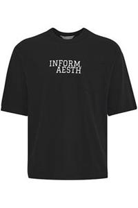 4001 - Accessoire Cftue Tee With Print And Chestpocke: