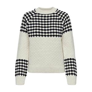 Only Trui met ronde hals ONLCANADA LS PULLOVER CC KNT