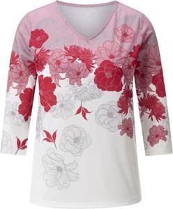 Classic Basics Shirt met V-hals Shirt met 3/4-mouwen (1-delig)