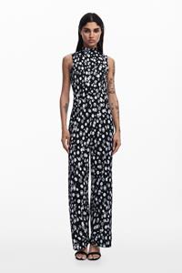 Desigual Stippen jumpsuit - BLACK