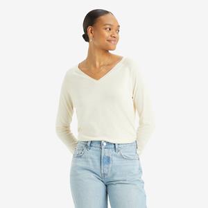 Levi's Lange trui PETAL VNECK SWEATER