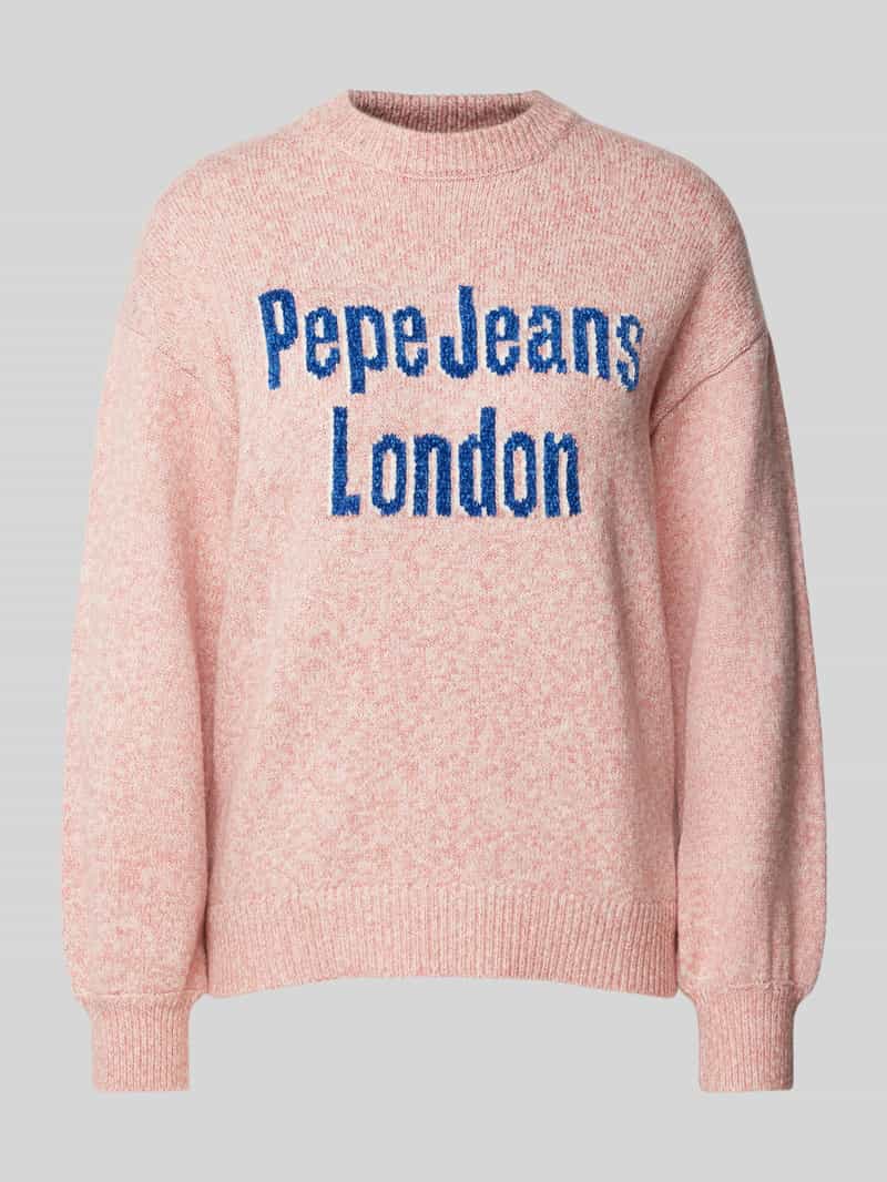 Pepe Jeans Gebreide trui NALA met belettering