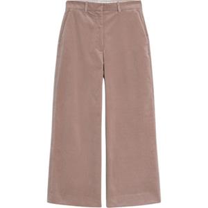 ARMEDANGELS Wide leg corduroy broek met riemlussen, model 'ALMA'