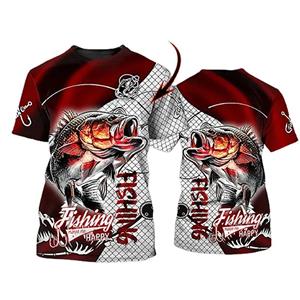 Xiao Xiang Blauwe Vissen Grafische T-shirt voor Mannen Tops Tee Shirts Harajuku Mode 3D Karper Vis Afdrukken T-shirt Dameskleding Korte mouw L