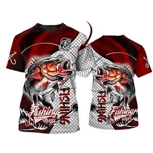 TIP723 Blauwe Vissen Grafische T-shirt voor Mannen Tops Tee Shirts Harajuku Mode 3D Karper Vis Afdrukken T-shirt Dameskleding Korte mouw L
