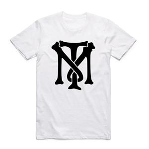 YSM Cotton Tshirt Print Beroemde Film Scarface Mode Heren T-shirt Korte Mouwen O Hals Zomer Casual Wit Tony S wit