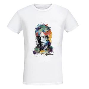 YSM Cotton Tshirt Aankomst Walking Dead Daryl Dixon T-shirts TV-serie bedrukt T-shirt heren zomer zacht XS wit