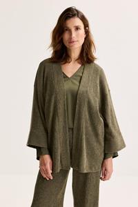 Mayerline Easy Care Kimono In Crinkle Stof