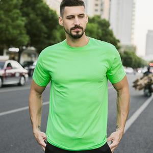 HerSight Lente Zomer Tops Mannen Plus Size Kleding Landschap 3D Print T-shirt Strand Tees Vrouwen O Hals Korte Mouw Top ademend Man Shirts XS groen
