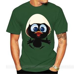 ETST WENDY Zonlicht T-shirt Big Size Mannen Calimero Mannen T-shirt Geschilderd Grappige T-shirt Mannen T-shirt L