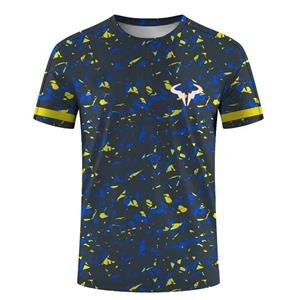Subilier Zomer T-shirt met korte mouwen en 3D-print voor heren en dames voor buiten, extreme sporten, korte mouwen en ronde hals S