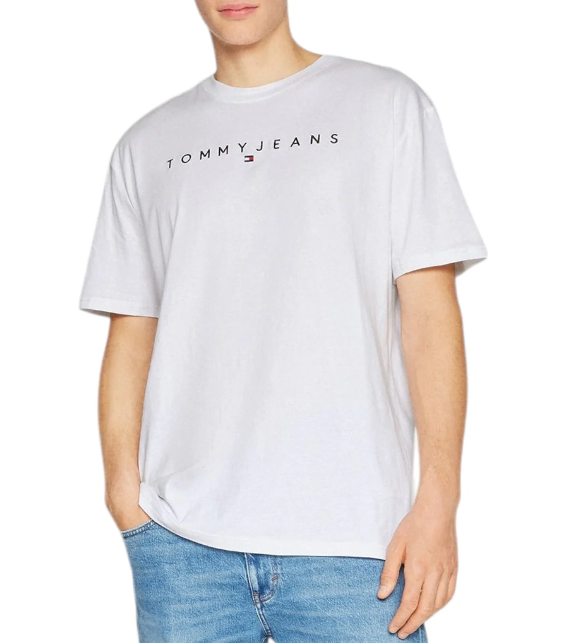 Tommy Jeans T-shirt met labelprint