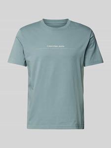 Calvin Klein Shirt met ronde hals MINIMAL LOGO TEE