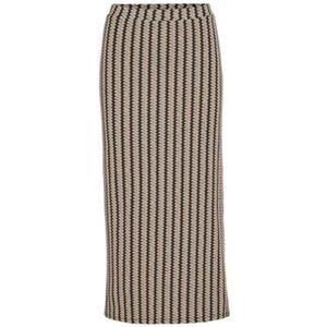 Vila Gebreide rok in riblook, model 'MIRAZ'