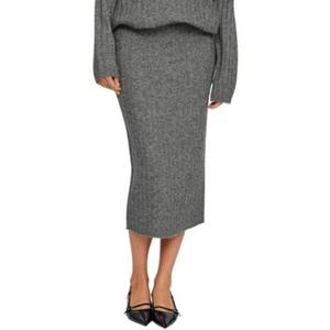 Vila Gebreide rok in riblook, model 'MIRAZ'