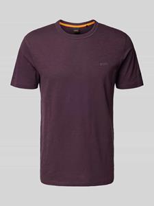 Boss Orange T-shirt met labelprint, model 'Tegood'