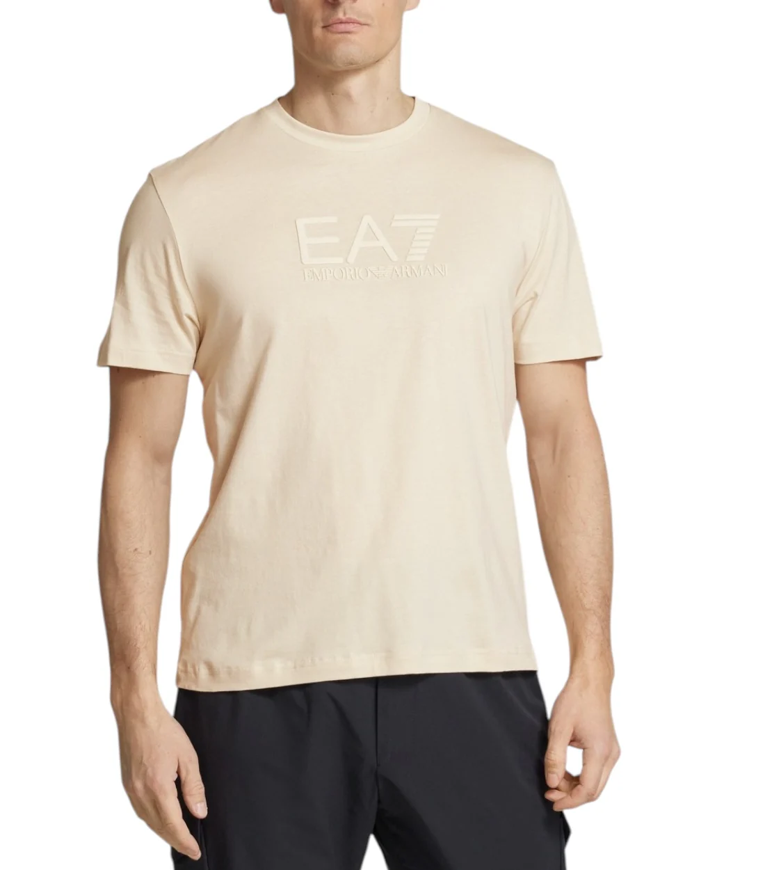 EA7 Emporio Armani T-shirt met labelprint