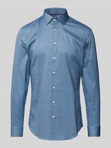Jake*s Super slim fit zakelijk overhemd met kentkraag